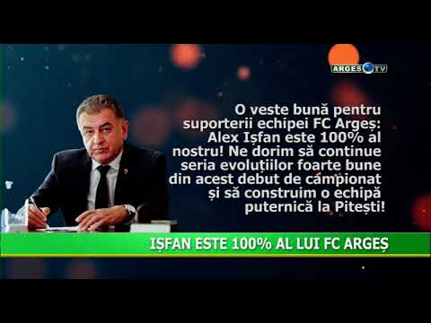 IȘFAN ESTE 100% AL LUI FC ARGES