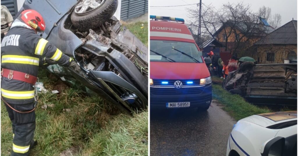 ACCIDENT SPECTACULOS ÎN ARGEȘ