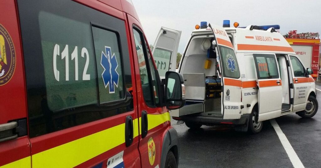 ACCIDENT CU VICTIMĂ ÎNCARCERATĂ LA MERIȘANI