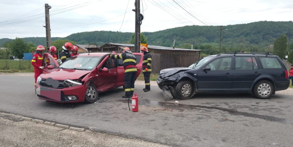 Accident grav la Davidești