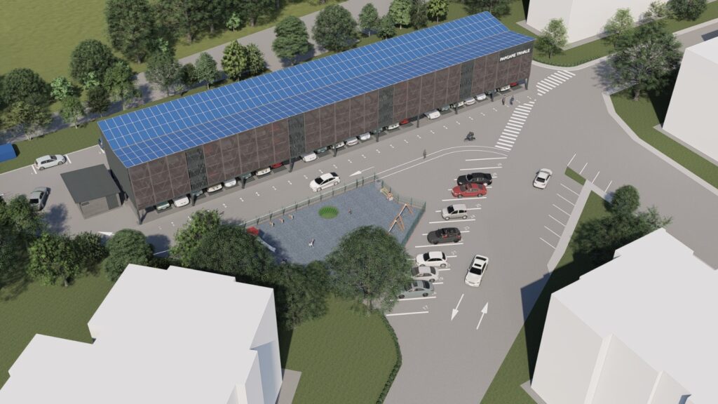 Se construiește prima parcare supraterană semiautomatizată din Pitești!