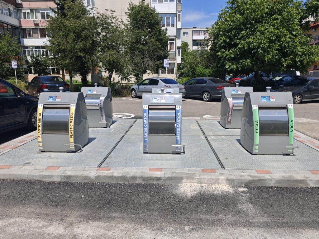 Noile containere îngropate și de suprafață, din cartierul Găvana, sunt funcționale!