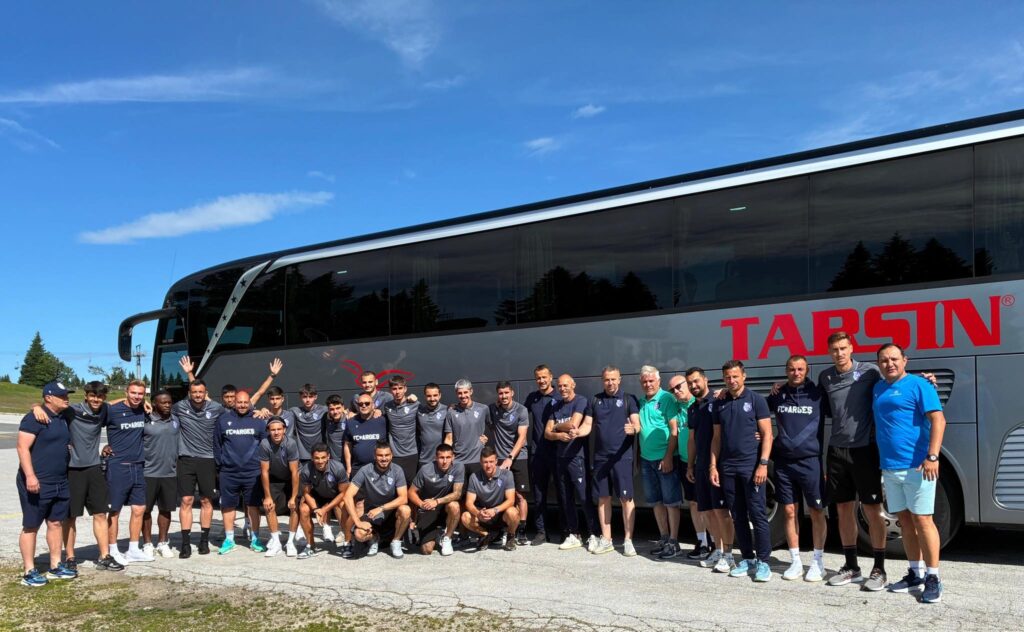 FC Argeș a părăsit cantonamentul din Slovenia