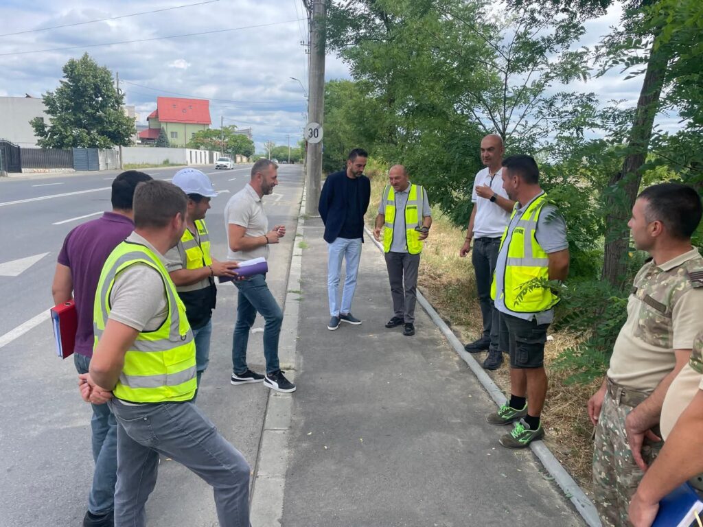 Primăria Pitești a predat amplasamentul pentru reabilitarea împrejmuirii de pe Calea Drăgășani și strada Tudor Arghezi