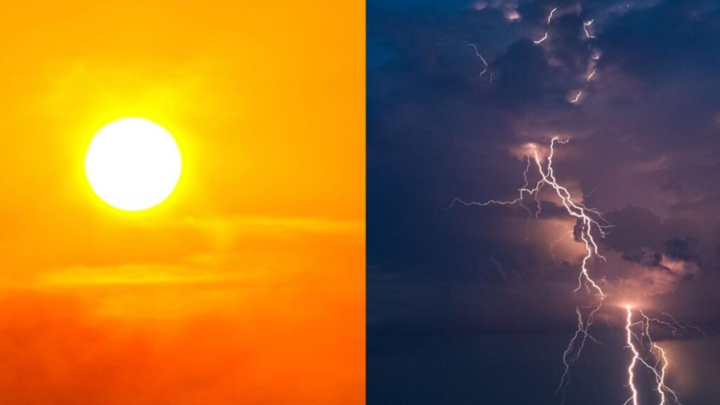 Vremea în Argeș: temperaturile se apropie de 30 de grade Celsius, dar după-amiezele aduc ploi și descărcări electrice