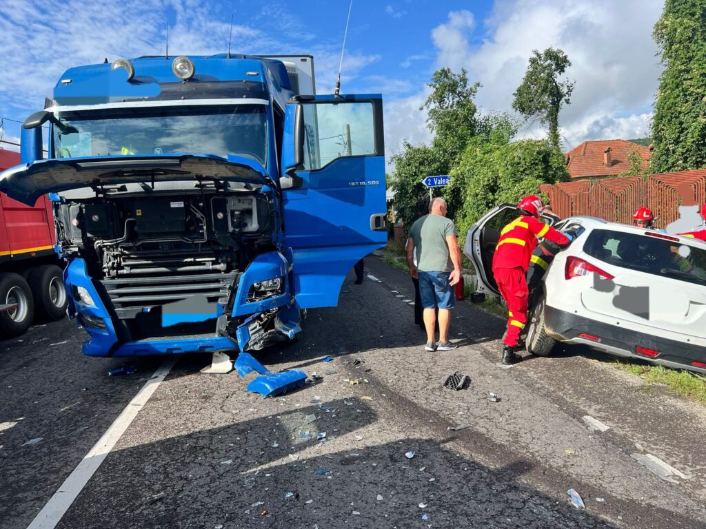 Accident grav în Mioveni