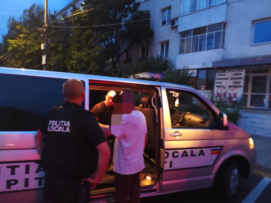 Acțiuni ale Poliției Locale Pitești pentru menținerea ordinii și liniștii publice
