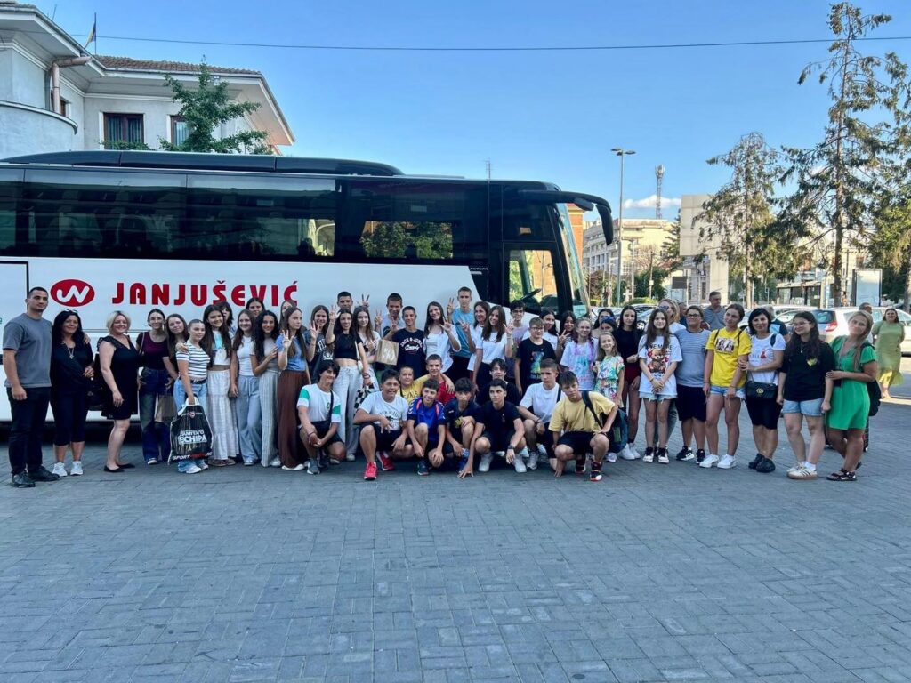 Schimb de experiență între elevii din orașele înfrățite Pitești și Kragujevac!