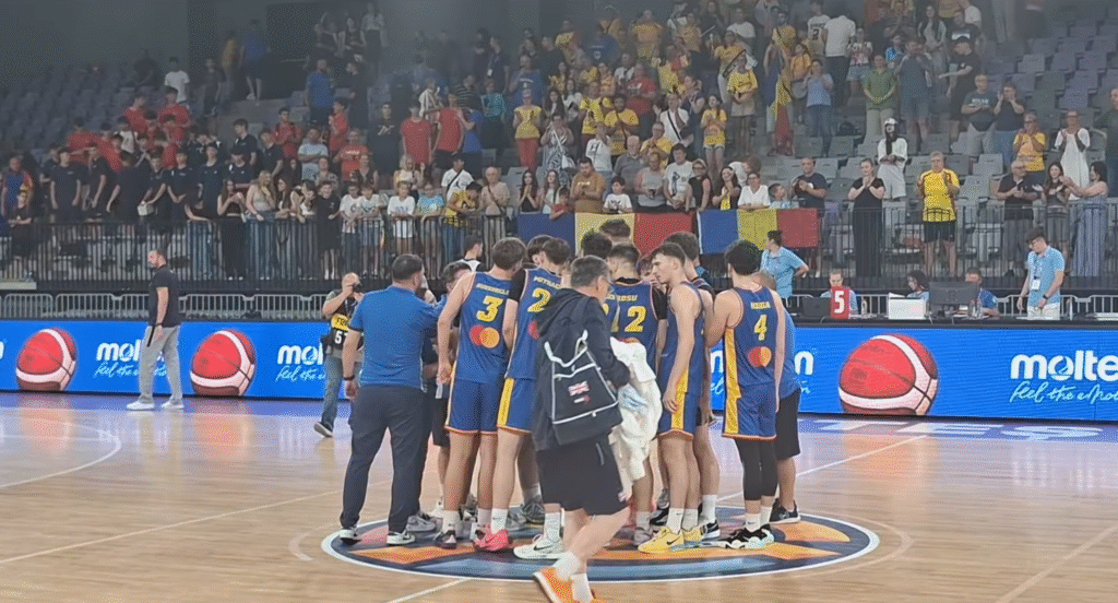 România a trecut de Georgia și s-a calificat în sferturile Europeanului U18!