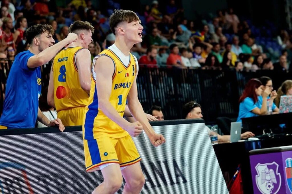 Spectacol baschetbalistic la Pitești Arena! Astăzi se decid semifinalistele FIBA U18 Eurobasket, Divizia B