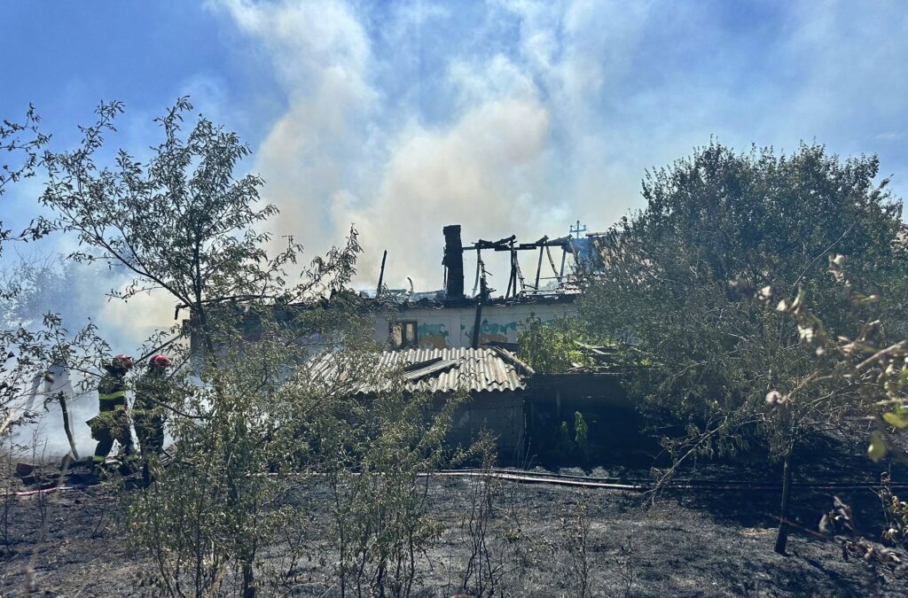 Intervenție eroică a plutonierului adjutant Burcea Adrian la un incendiu din Stolnici