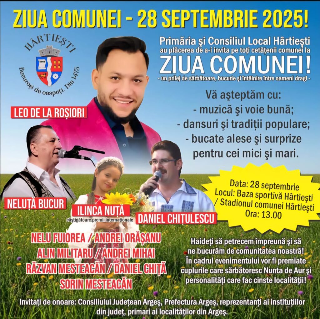 ZIUA COMUNEI HÂRTIEȘTI