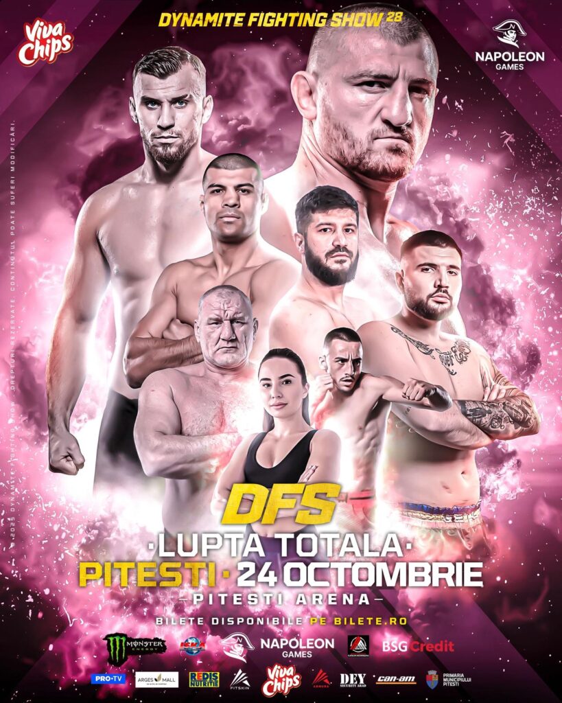 DYNAMITE FIGHTING SHOW 28 LUPTE SPECTACULOASE LA PITEȘTI