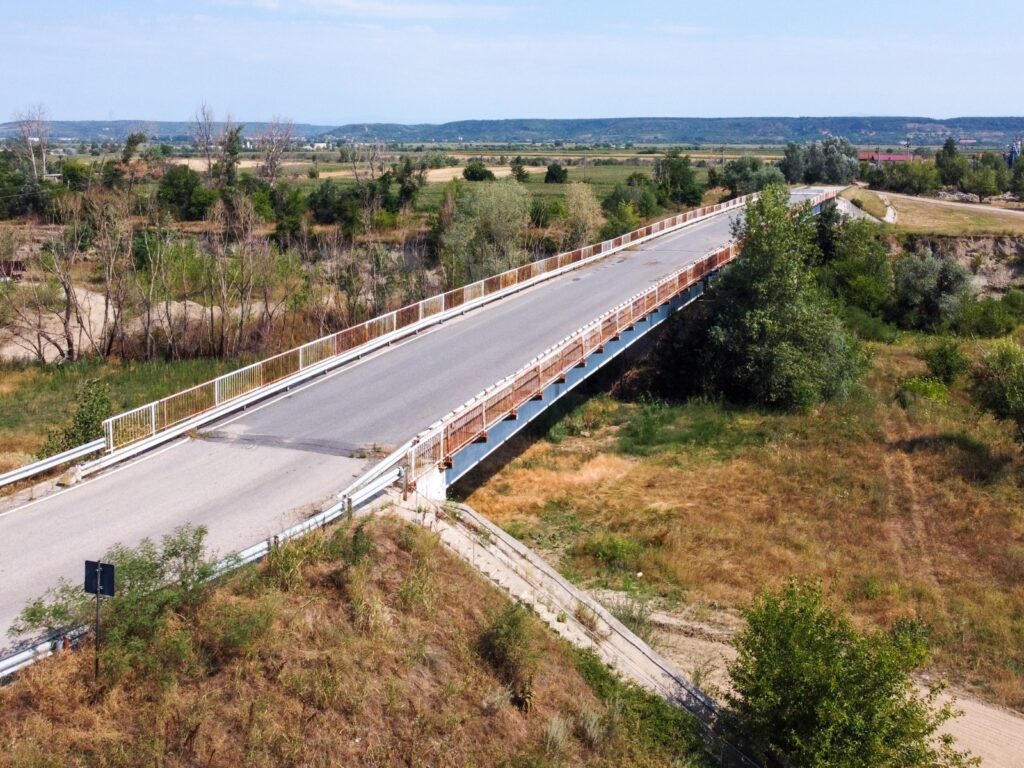 VERIFICARE ÎN TEREN LA PODUL DIN CĂTEASCA