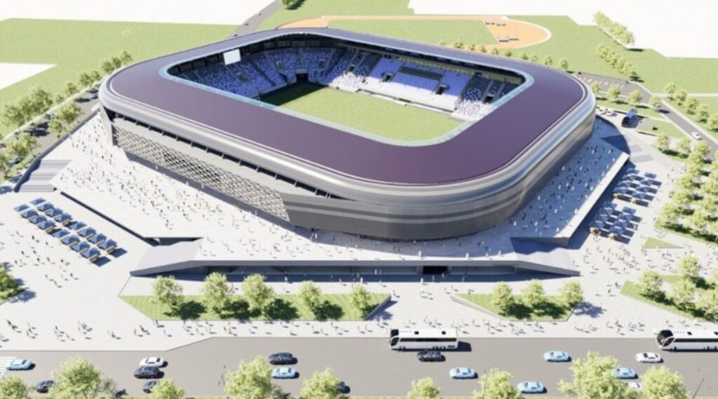 LUCRĂRILE LA STADIONUL „NICOLAE DOBRIN” ÎNCEP ÎN IANUARIE