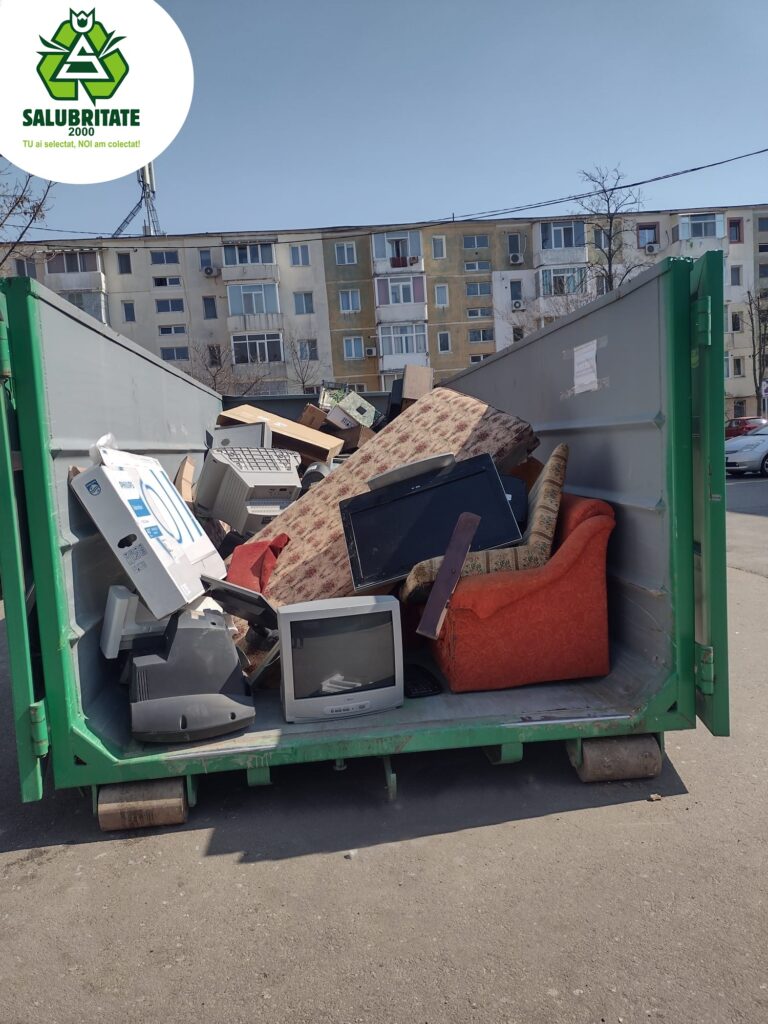 COLECTARE DEȘEURI DIRECT DE LA DOMICILIU – GRATUIT, CU PROGRAMARE