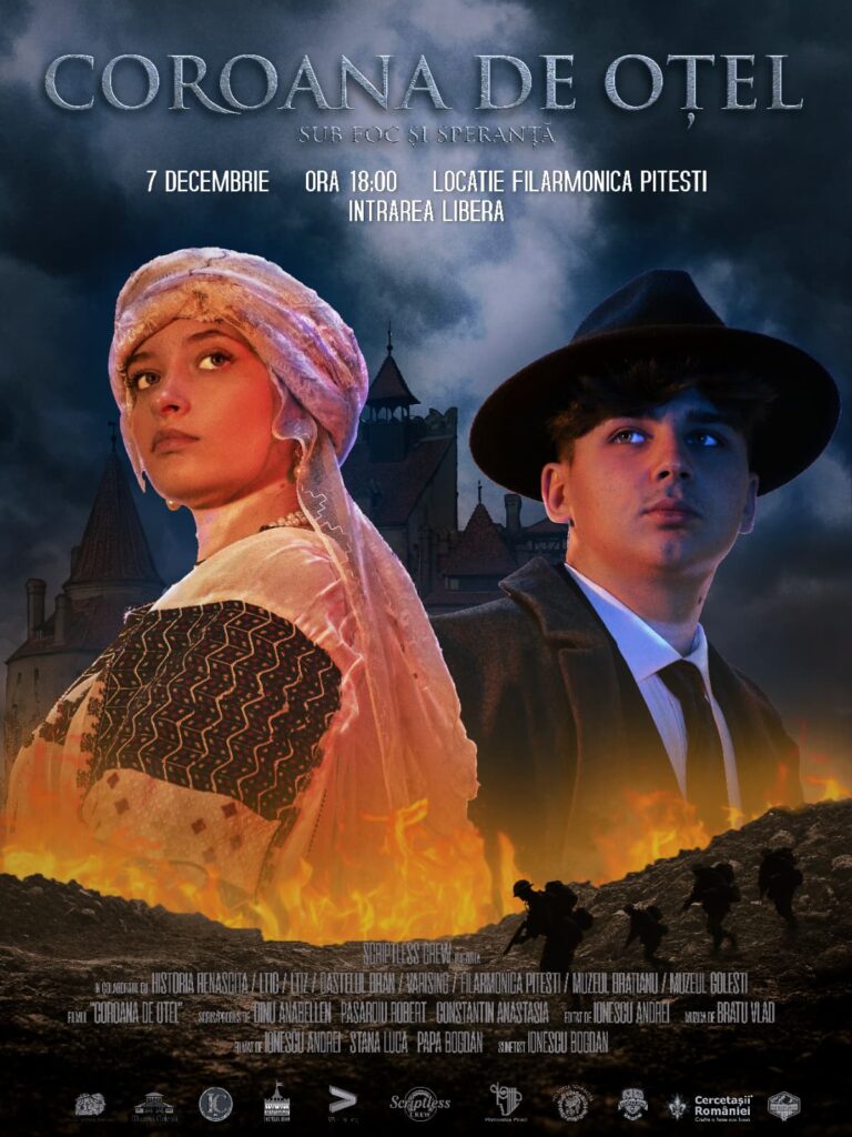 SCURTMETRAJ ISTORIC REALIZAT DE ELEVI, ÎN PREMIERĂ LA PITEȘTI