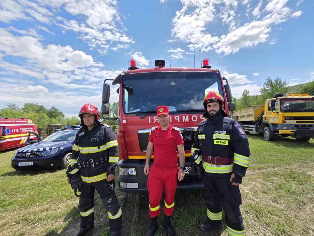 Bilanț ISU Argeș: 67 de misiuni în ultimele 24 de ore, 15 persoane evacuate la Curtea de Argeș după ce un tir a acroșat o conductă de gaze