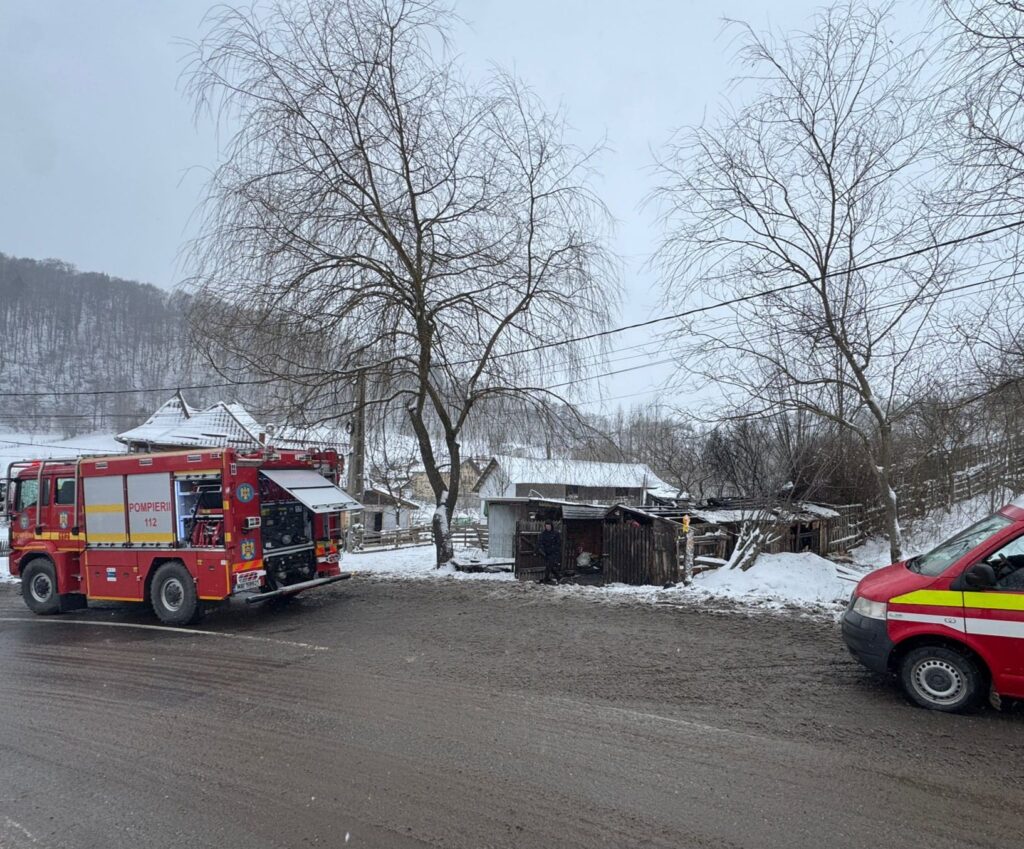 INCENDIU MORTAL ÎN COMUNA DÂMBOVICIOARA