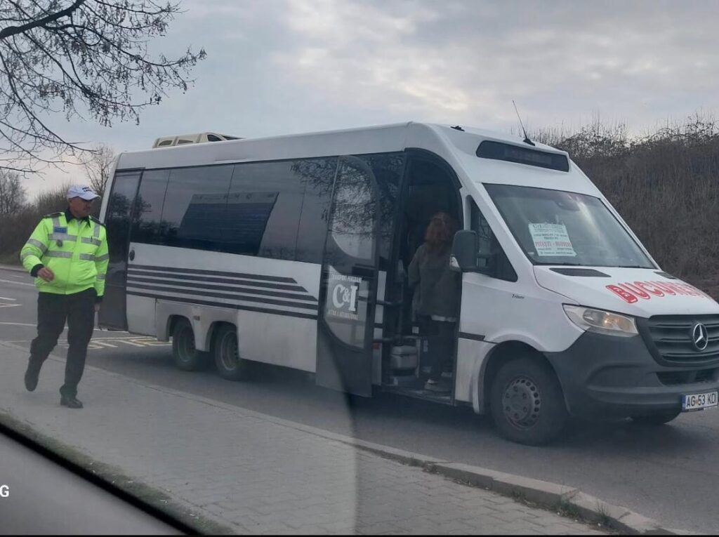 Transportul de persoane, în vizorul Poliției Locale Pitești: sancțiuni pentru nereguli