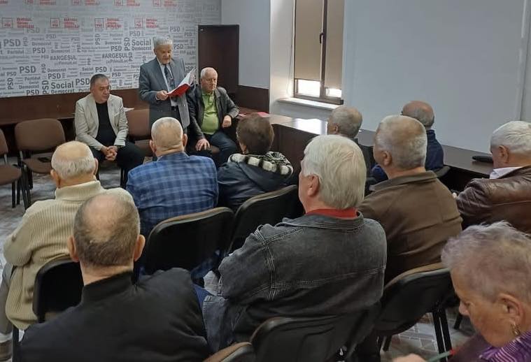 A fost aleasă noua conducere a Organizației Seniorilor Social Democrați Pitești!