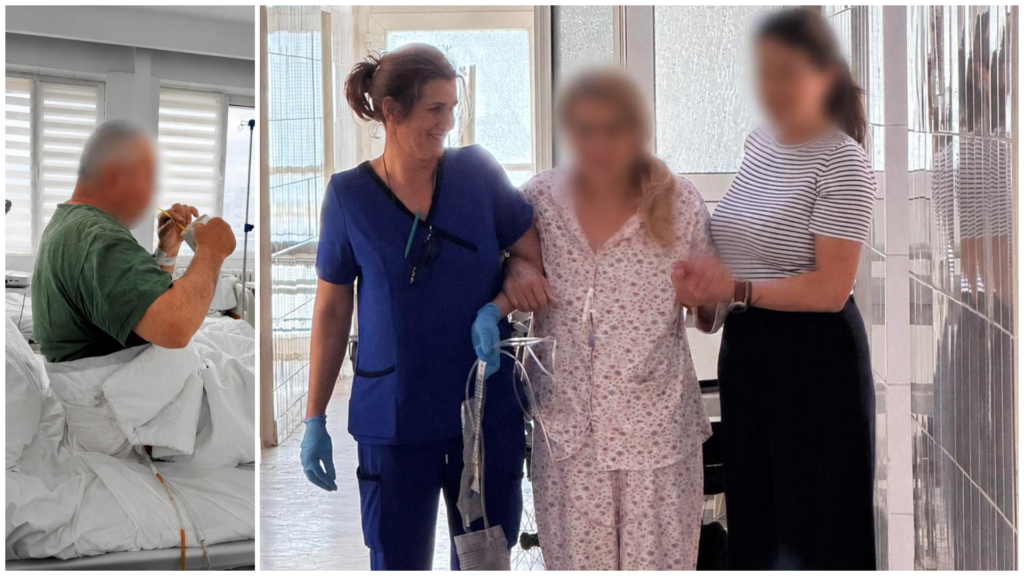 Dincolo de proceduri! Recunoștința unui asistent medical de la Spitalul Județean Pitești care și-a văzut familia salvată de colegi