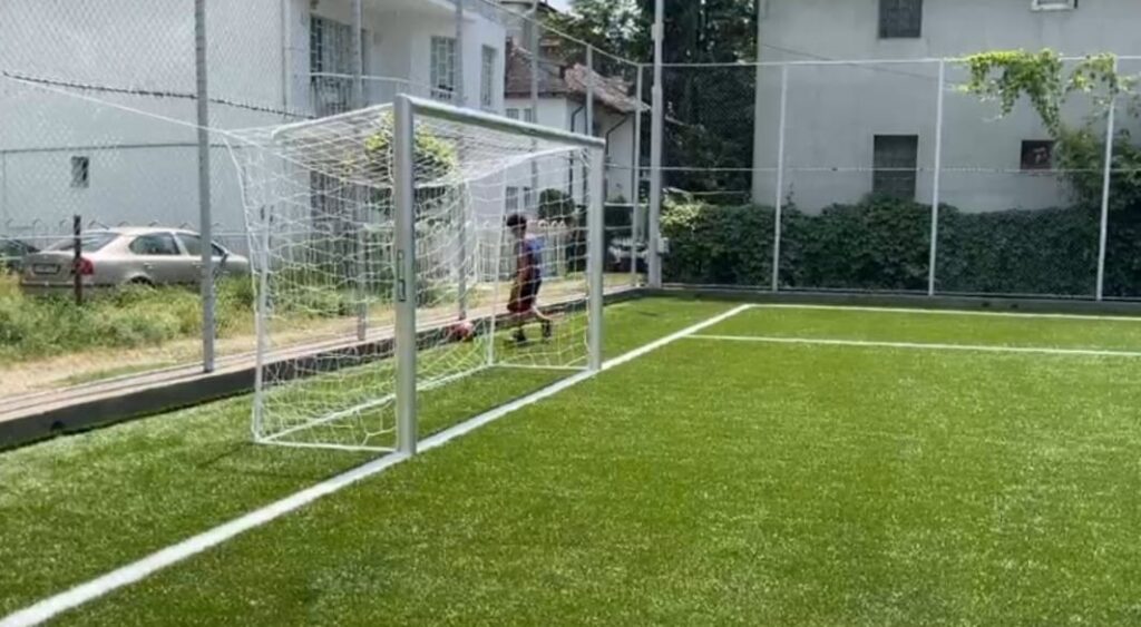 Terenul de sport „San Siro” din cartierul Ceair a fost redeschis după reamenajare!