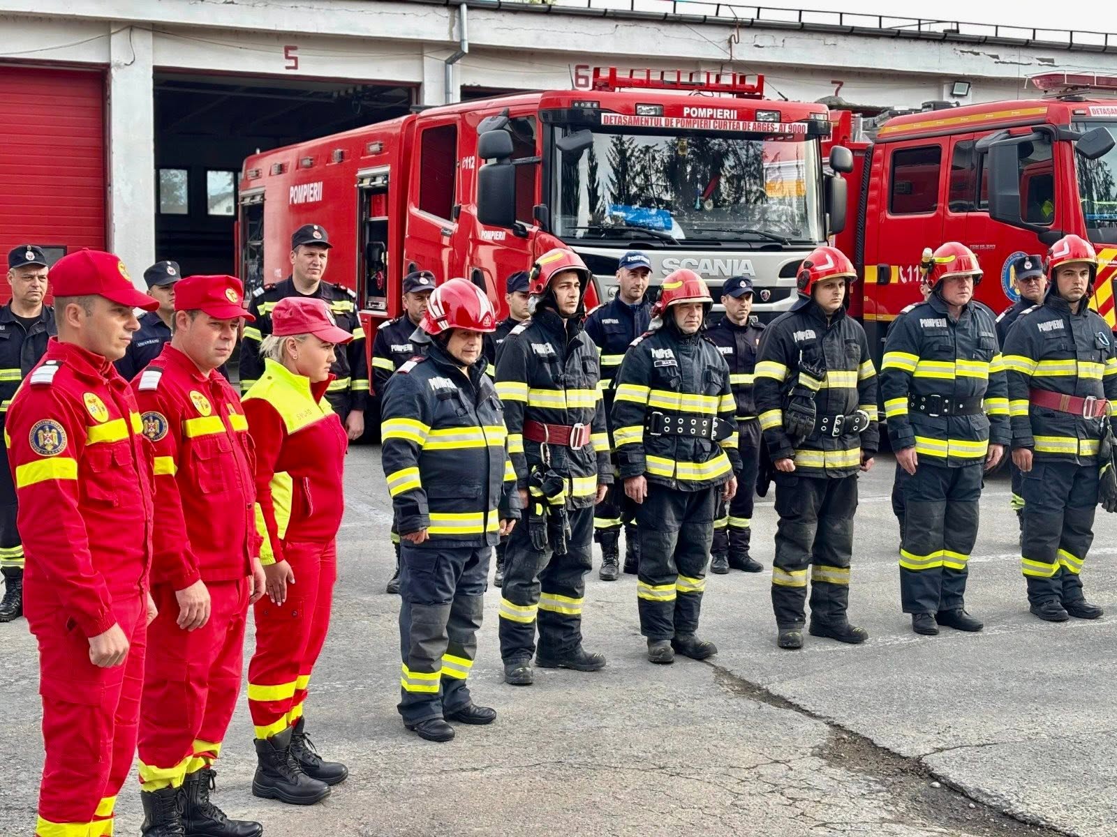 Scutul din nordul județului! Pompierii din Curtea de Argeș protejează un teritoriu uriaș de peste 1.700 de kilometri pătrați