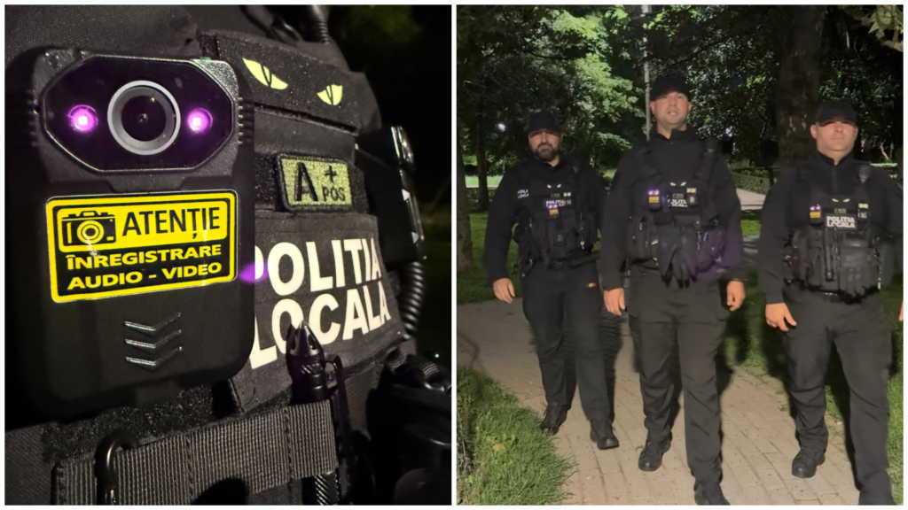 Polițiștii locali din Pitești înregistrează audio-video toate intervențiile! A intrat în vigoare noua lege