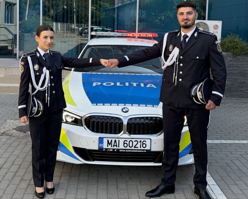 Echipa IPJ Argeș s-a mărit! Doi tineri absolvenți ai Academiei de Poliție își încep cariera în județ