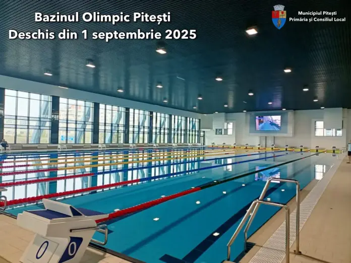 Închidere temporară a Bazinului Olimpic din Pitești. Iată unde se vor muta înotătorii