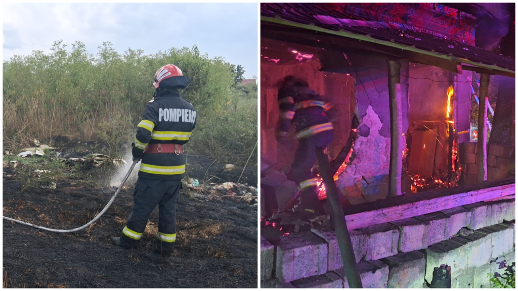 Peste 200 de urgențe în weekend: Case în flăcări, culturi distruse și alerte de urs în Argeș
