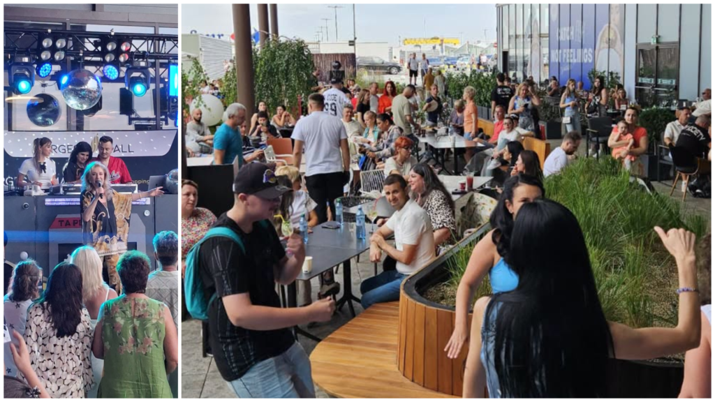 Nostalgie și distracție la intensitate maximă pe terasa Argeș Mall! Sute de piteșteni au retrăit „Anii de liceu” la Retro Party FLIVA