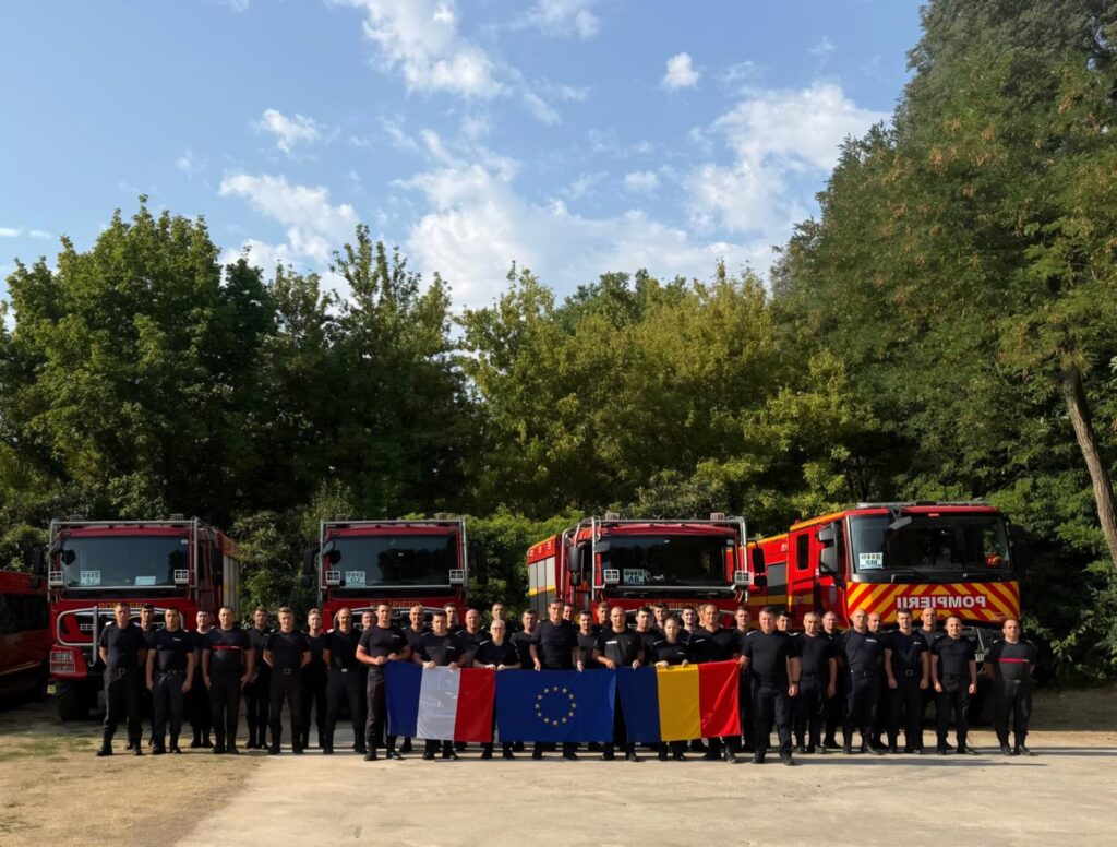 Pompierii români din al doilea schimb s-au întors din Franța! Intervenții decisive împotriva incendiilor de pădure din Pontevès, Brignoles și Correns