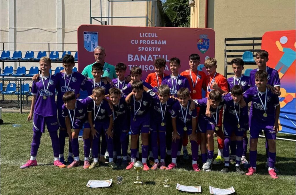 FC Argeș U14 a cucerit Cupa Timișoara! Parcurs perfect și două premii individuale pentru alb-violeți