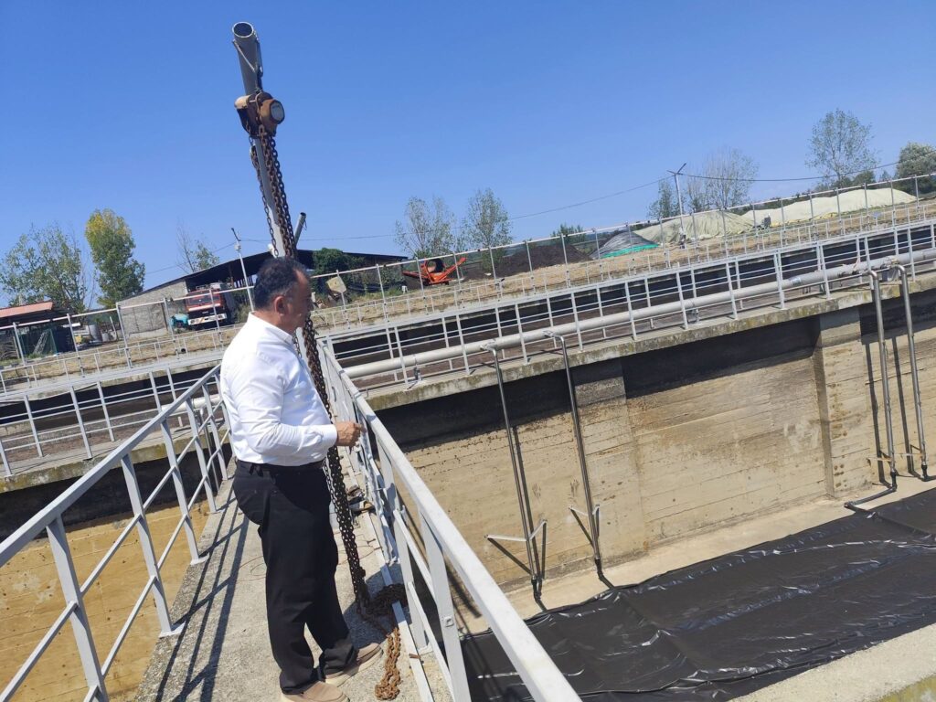 Etapă finală la Stația de Epurare Mioveni! Noile instalații de aerare intră în probe tehnologice