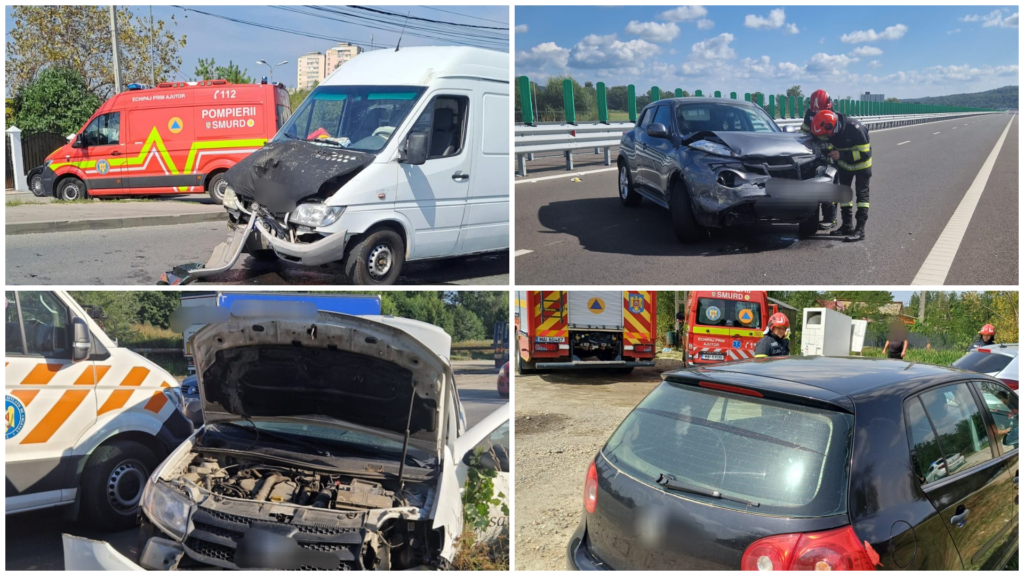 Weekend cu nouă accidente în Argeș
