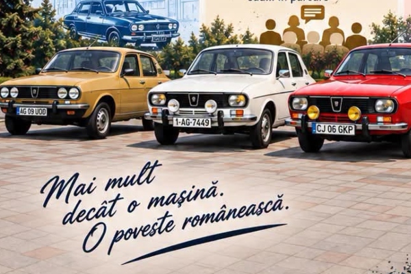 Dacia la Mioveni: șase decenii de istorie celebrate prin „Arc peste timp”