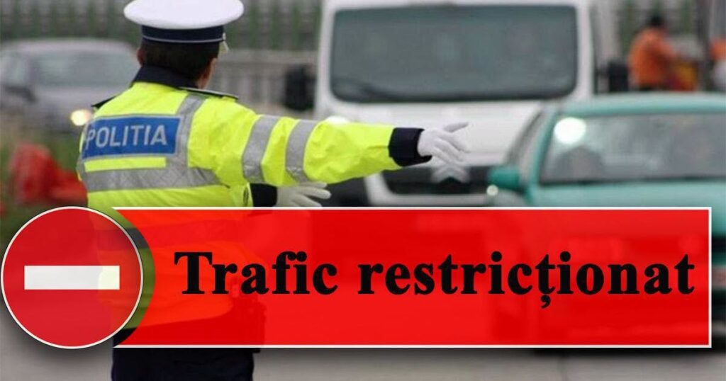 Restricții de circulație sâmbătă pe Calea București din Pitești