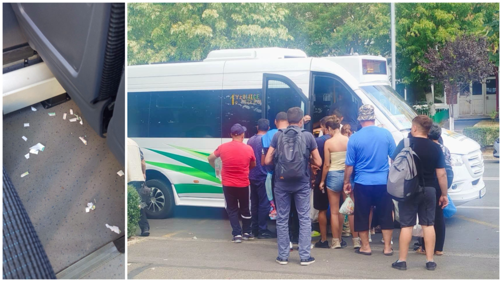 Imagini revoltătoare într-un autobuz din Mioveni! Apelul disperat al operatorului de transport după ce un vehicul a fost lăsat într-o mizerie de nedescris