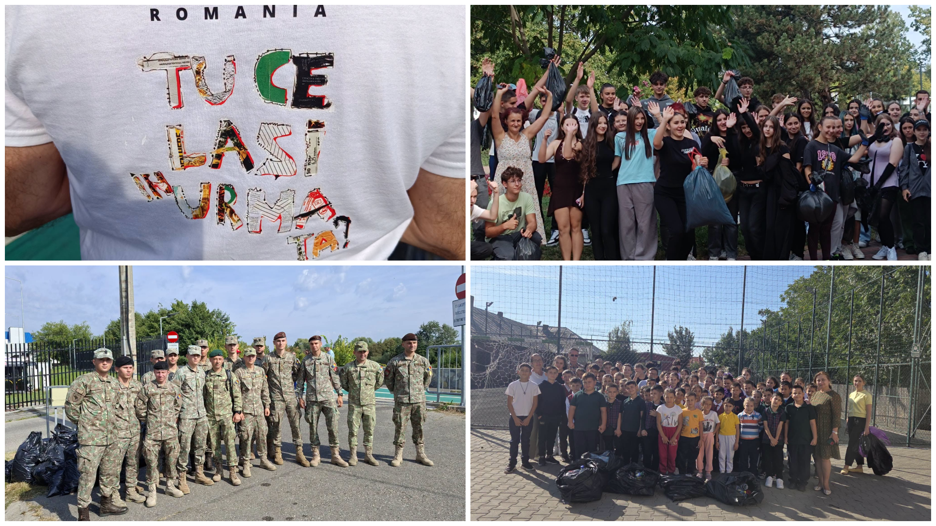 Pitești, un model de implicare civică: Mii de voluntari au ecologizat orașul de Ziua Națională a Curățeniei