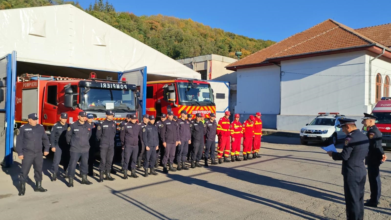 Detașamentul de Pompieri Câmpulung celebrează 124 de ani de existență.