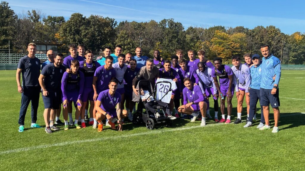 Mobilizare alb-violetă pentru micul Matei! FC Argeș strânge donații la meciul cu CFR Cluj