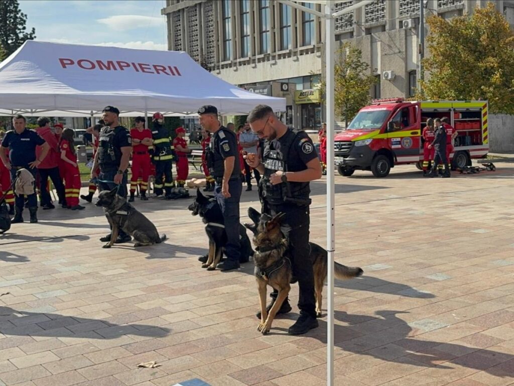 Sute de elevi argeșeni, instruiți de polițiști împotriva violenței și consumului de droguri!